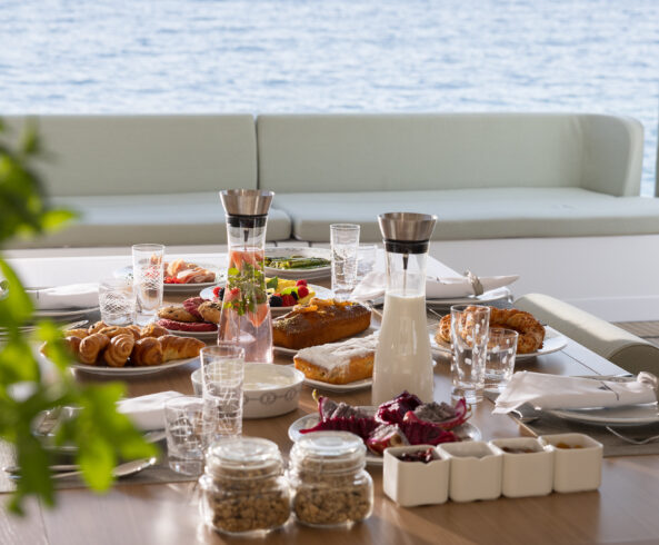 Salon Breakfast Another View